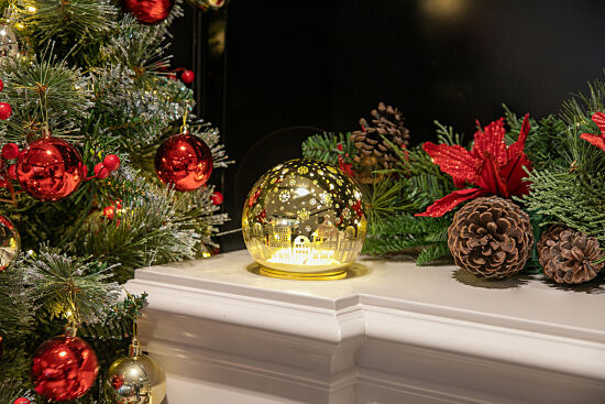 DEKORATİF KÜRE ALTIN D12 - 3