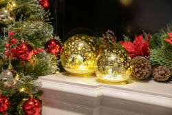 DEKORATİF KÜRE ALTIN D12 - 4