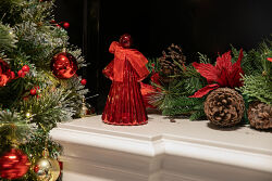 DEKORATİF MELEK KIRMIZI D9,8 - 3