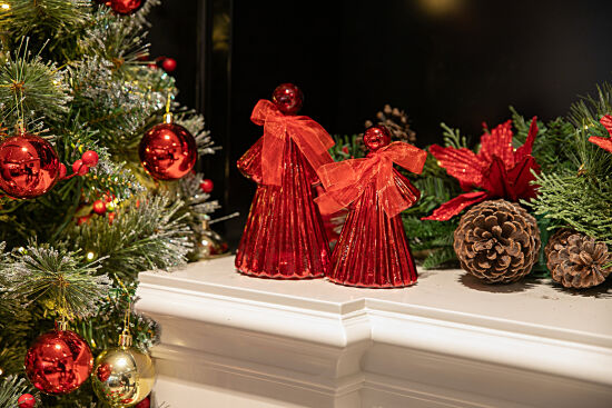 DEKORATİF MELEK KIRMIZI D9,8 - 4