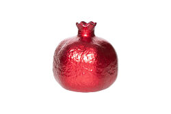 DEKORATİF NAR 10X10 CM KIRMIZI - KERVAN