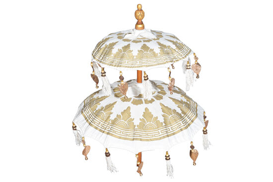 DEKORATIF SEMSIYE CIFT KATLI 60x40x95cm - 2