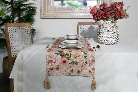 DELHI 2076C RUNNER BEJ-BUDRA 40x160cm
