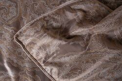 DENİSS ŞAL SET 85x250 CM 7 PRC KAHVE-HARDAL - 2