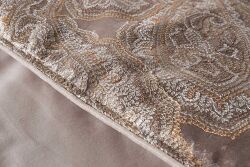 DENİSS ŞAL SET 85x250 CM 7 PRC KAHVE-HARDAL - 5