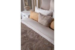 DENİSS ŞAL SET 85x250 CM 7 PRC KAHVE-HARDAL - 7