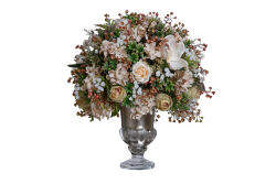 DİMENSA ARANJMAN 35X45 CM KREM - KERVAN