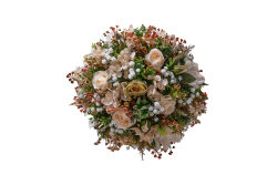 DİMENSA ARANJMAN 35X45 CM KREM - 2