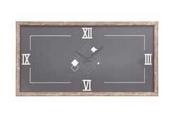SAAT - DK-8280 SAAT GUMUS 43x83cm