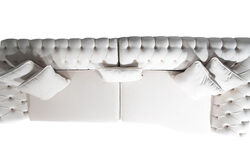 DORTLU KOLTUK BEJ 117x315x78cm FOR ( LETTO 2604) - 3