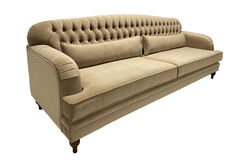 DÖRTLÜ KOLTUK FENDİ BEJ 91x307x93cm (NAPOLİ 234) - 3