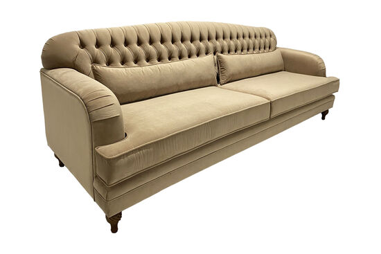 DÖRTLÜ KOLTUK FENDİ BEJ 91x307x93cm (NAPOLİ 234) - 3