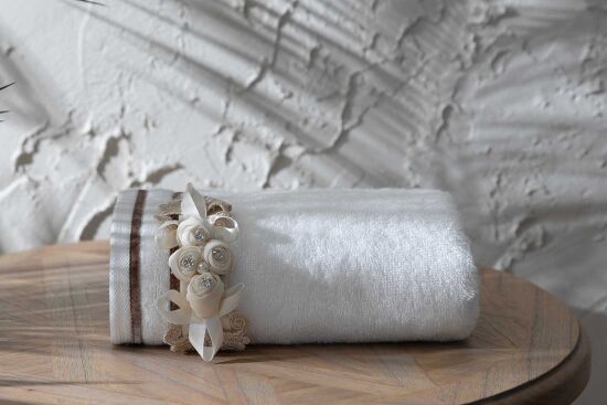 DORYY 50X90 HAVLU KREM-TAŞ - 2