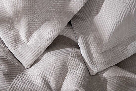 DRAGOS PİKE-YATAK ÖRTÜSÜ 240x250 3 PRC GRİ - 3