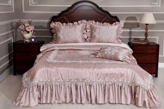 DREAMLINE YATAK ORTUSU PUDRA CK.270x270cm 4 PRC Kervan Mobilya