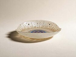 EFSUN KAYIK TABAK 20,5 CM KREM (13752) - KERVAN