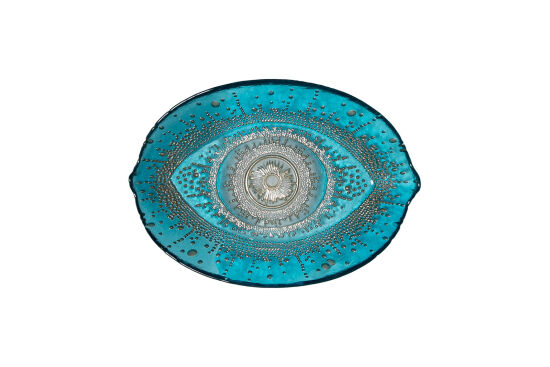 EFSUN KAYIK TABAK 20,5 CM MAVİ (13752) - 2