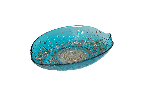 EFSUN KAYIK TABAK 20,5 CM MAVİ (13752) - 3