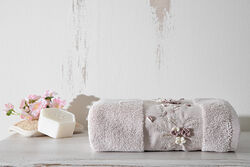 ELANUR HAVLU 50X90 CM PUDRA - 1