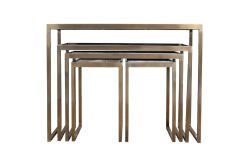 ELEGANCE 5'Lİ ZİGON SEHPA 90X30X70 CM - 4