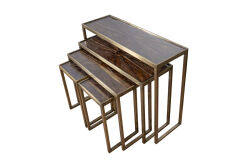 ELEGANCE 5'Lİ ZİGON SEHPA 90X30X70 CM - KERVAN