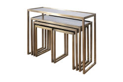 ELEGANCE 5'Lİ ZİGON SEHPA 90X30X70 CM - 3