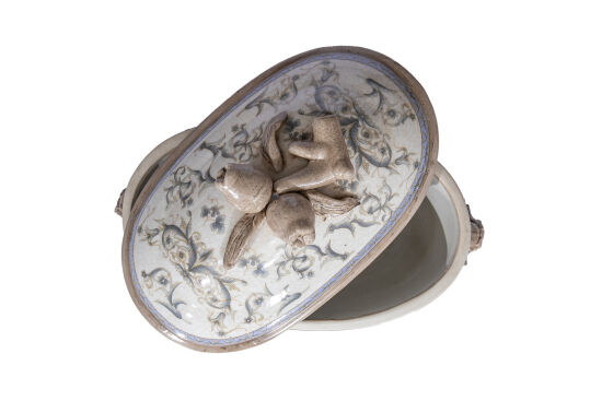 ELMORA DEKORATİF OVAL KUTU 29X16X9 CM CA078 - 4