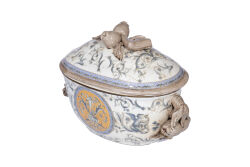 ELMORA DEKORATİF OVAL KUTU 29X16X9 CM CA078 - 3