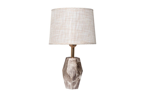 EMİLA KÜÇÜK BOY MASA LAMBASI KAHVE 26x43 cm - 1