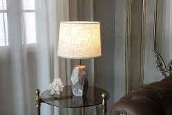 EMİLA KÜÇÜK BOY MASA LAMBASI KAHVE 26x43 cm - 3