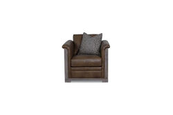 KOLTUK TEKLİ-BERJER - ERIN TEKLİ KOLTUK DERİ 98x95x91cm 45/A194C/0-6260GP-450 450 SMOKE