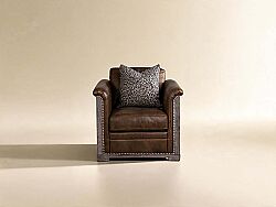 ERIN TEKLİ KOLTUK DERİ 98x95x91cm 45/A194C/0-6260GP-450 450 SMOKE - KOLTUK TEKLİ-BERJER