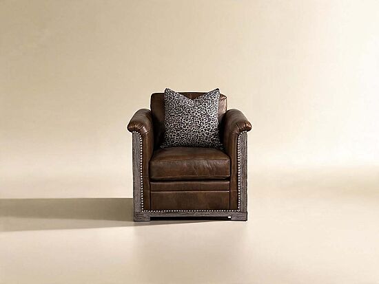 ERIN TEKLİ KOLTUK DERİ 98x95x91cm 45/A194C/0-6260GP-450 450 SMOKE - 1
