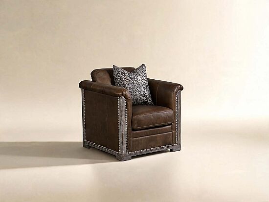 ERIN TEKLİ KOLTUK DERİ 98x95x91cm 45/A194C/0-6260GP-450 450 SMOKE - 2