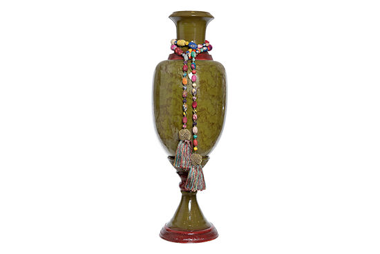 ERSA KÜÇÜK VAZO YEŞİL 21x58cm - 1