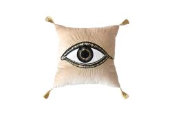 EVIL EYE KIRLENT ( ACHSH321 ) BAKIR 45X45 CM - DEKORATİF KIRLENT