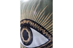 EVIL EYE KIRLENT ( ACHSH322 ) KOYU YESIL 45X45 CM - 3
