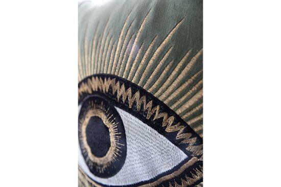 EVIL EYE KIRLENT ( ACHSH322 ) KOYU YESIL 45X45 CM - 3
