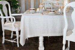 FELICYA 160X240 MASA ORTUSU KREM - KERVAN