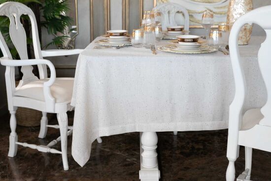 FELICYA 160X240 MASA ORTUSU KREM - 1