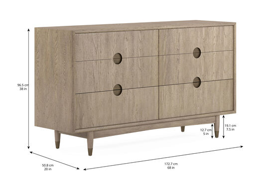 FINN ŞİFONYER KAHVE 51x173x97cm 313131-2803 - 4