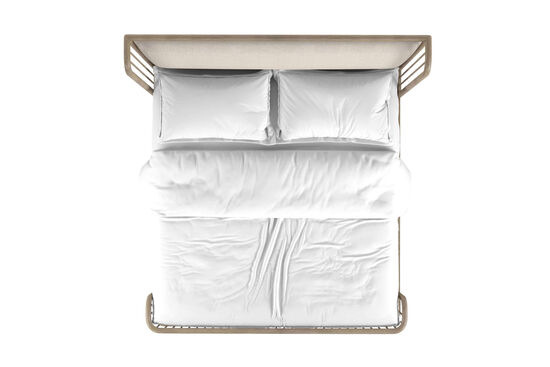 FINN YATAK KAHVE 166x218x163cm 313135-2803FB-HB-RS