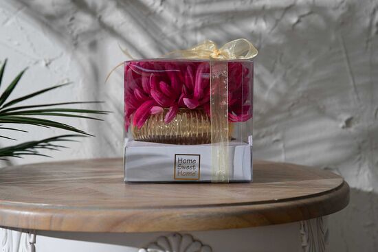 FİORE KOKU ŞİŞESİ FUŞYA 15x15x12 cm