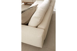 FLOATİNG ÜÇLÜ KOLTUK KREM 98x254x88cm 758521-5062 - Thumbnail