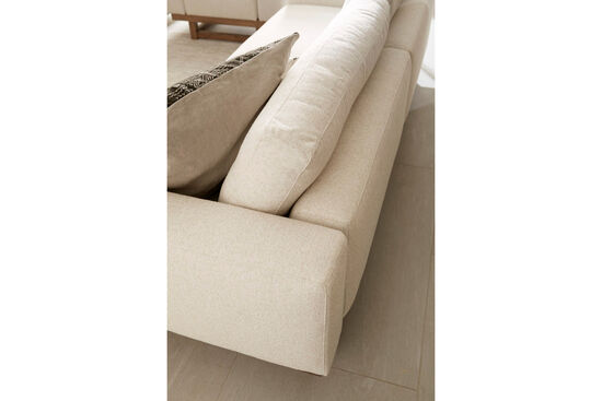 FLOATİNG ÜÇLÜ KOLTUK KREM 98x254x88cm 758521-5062