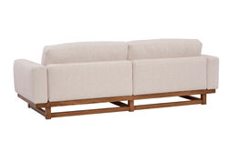 FLOATİNG ÜÇLÜ KOLTUK KREM 98x254x88cm 758521-5062 - Thumbnail
