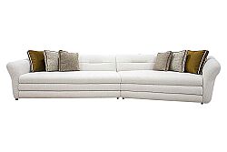 FLOR DÖRTLÜ KOLTUK KREM 150x390x75cm - 3