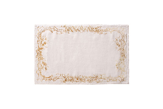 FLORA PASPAS EKRU-GOLD 70x120cm