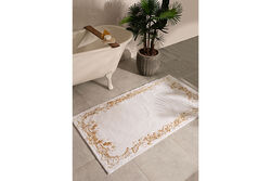 FLORA PASPAS EKRU-GOLD 80x150cm - Thumbnail