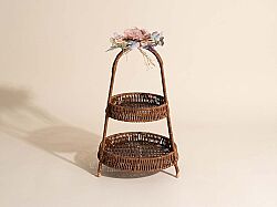 FLORAL 2 KATLI SUNUMLUK 25X25X42 CM (SPT-328) - SERVİS-SUNUM